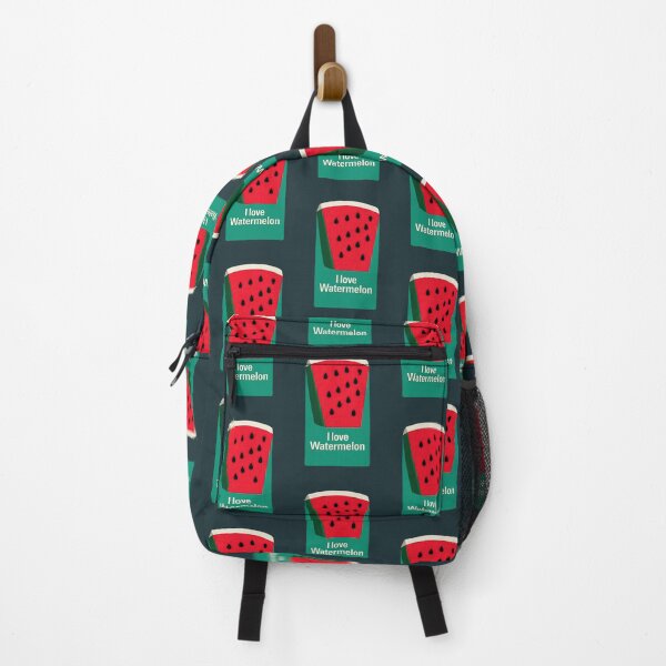 Item preview, Minimalist I Love Watermelon Green Poster designed and sold by Piotrek0001.