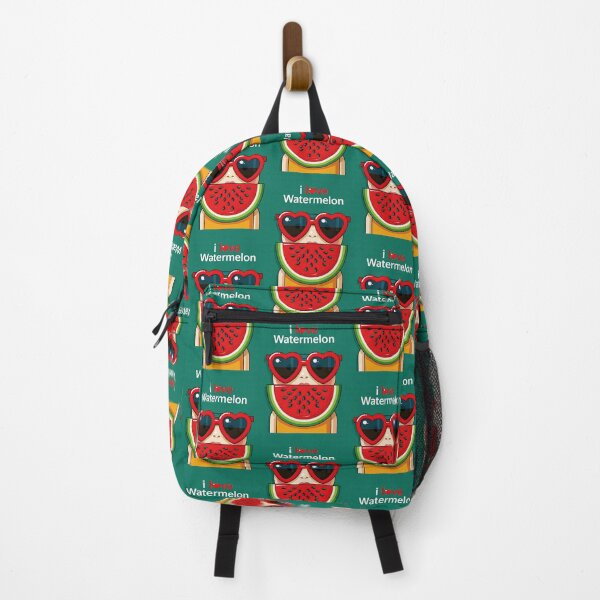 Item preview, Surreal Face Peeking Over Watermelon Slices designed and sold by Piotrek0001.