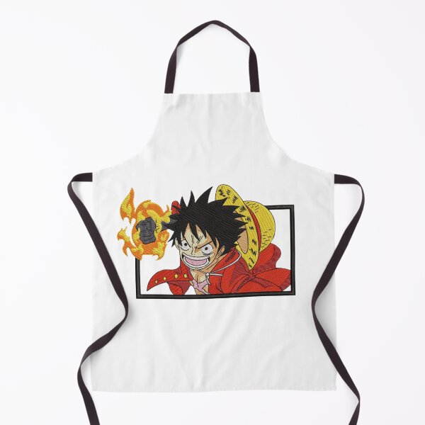 Item preview, One Piece Monkey D Luffy Fire Anime Art designed and sold by Snowdog-Art.