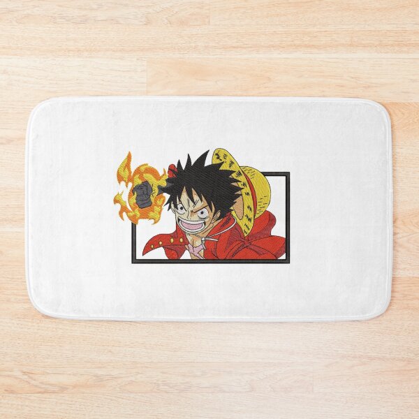Item preview, One Piece Monkey D Luffy Fire Anime Art designed and sold by Snowdog-Art.