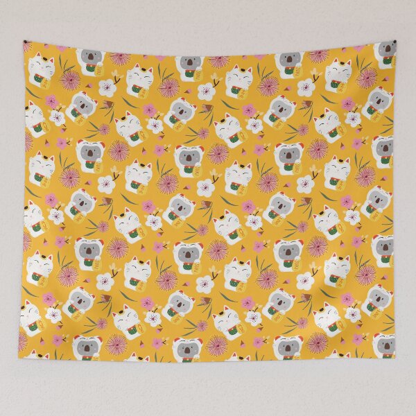 Item preview, Japanese lucky cat and koala designed and sold by Suki McMaster.