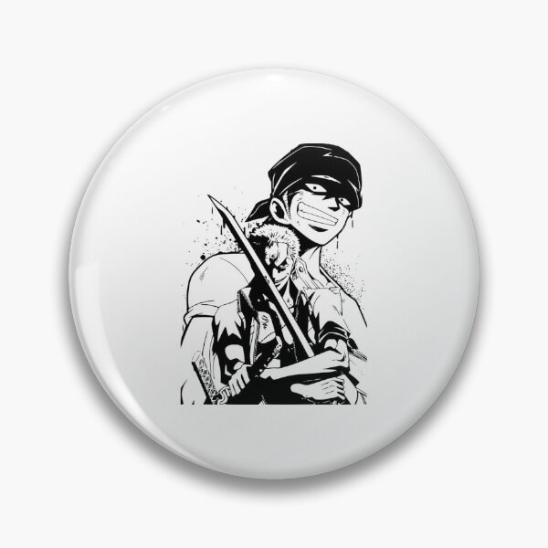 Item preview, One Piece Roronoa Zoro Ink Anime Art designed and sold by Snowdog-Art.
