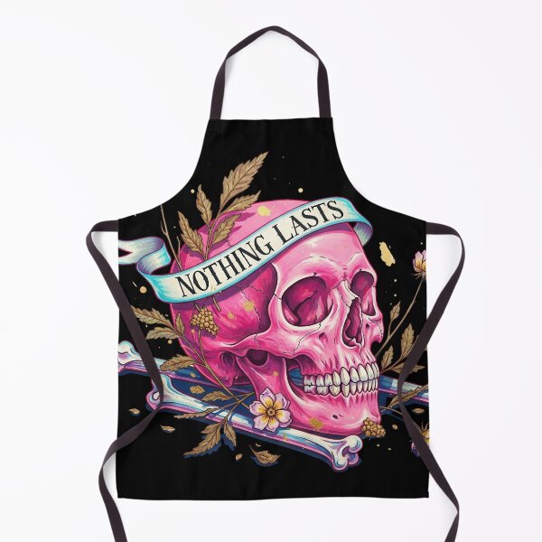 Item preview, Nothing Lasts  Pink Skull and Dead Flowers designed and sold by nuel-art.