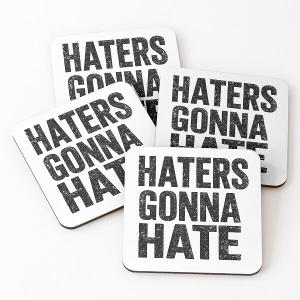 Item preview, Haters Gonna Hate – Distressed Beach Edition designed and sold by gahteeriffico.