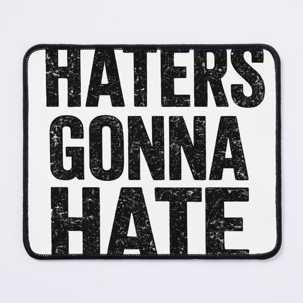 Item preview, Haters Gonna Hate – Distressed Beach Edition designed and sold by gahteeriffico.