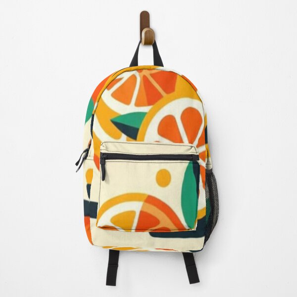Item preview, Retro geometric citrus orange slice  designed and sold by NivyasArtistry.