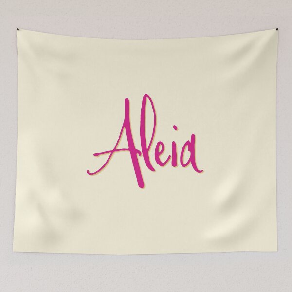 Item preview, ALEIA personalized type design designed and sold by CharlottePlaceArt.