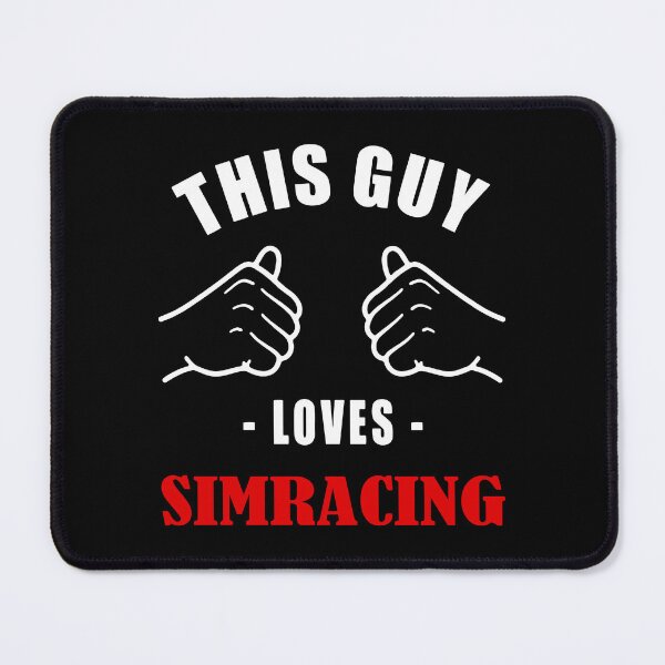 Item preview, This Guy Loves SIMRACING designed and sold by HSDESIGNS  SHOP.