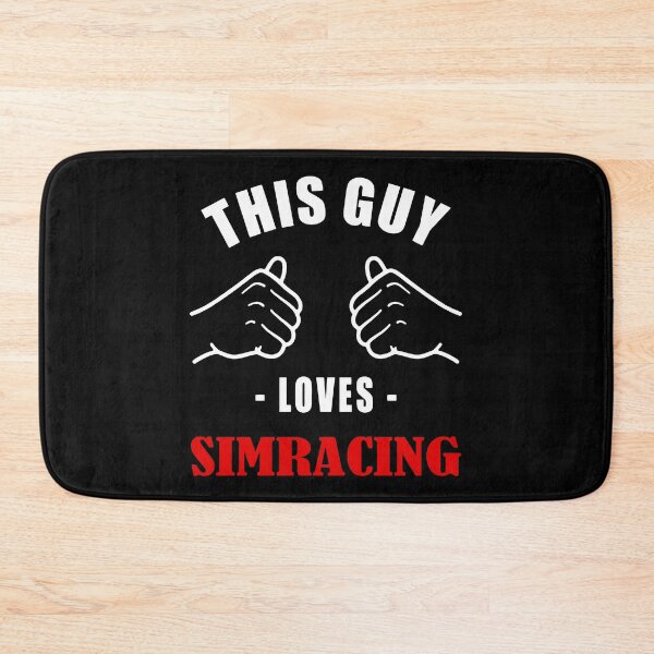 Item preview, This Guy Loves SIMRACING designed and sold by HSDESIGNS  SHOP.