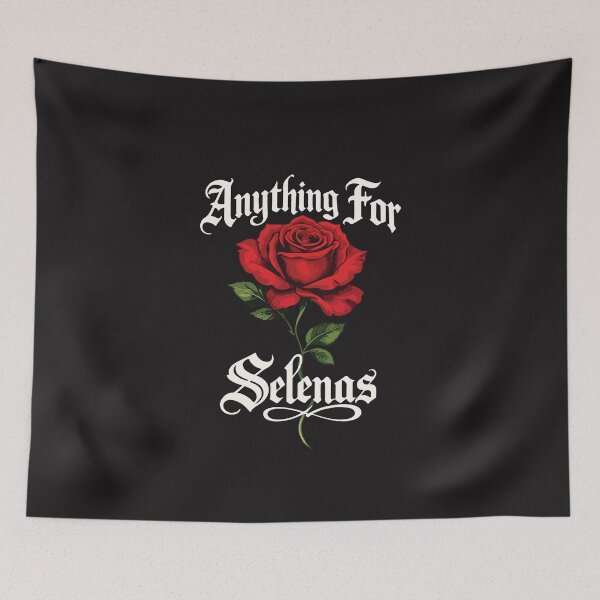 Item preview, Anything For Selena Vintage Rose Aesthetic Name Gift Romantic Floral Design designed and sold by kiralynstration.