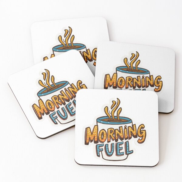 Item preview, Morning Fuel Sticker designed and sold by Studio 31.