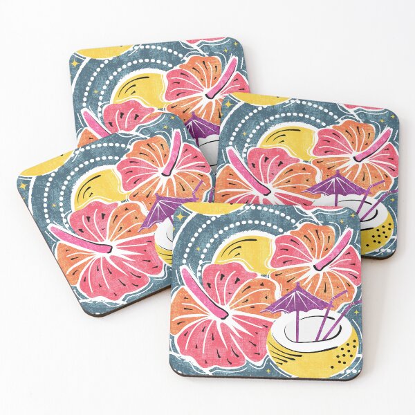 Item preview, Tropical flowers  designed and sold by PerlaDesignArt.