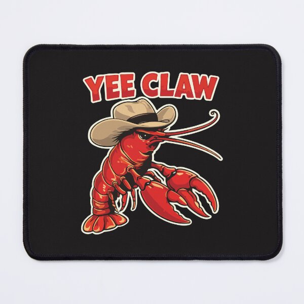 Item preview, Yee Claw Crawfish Cowboy Funny Cajun Louisiana Texas Boil Party Southern Humor designed and sold by kiralynstration.