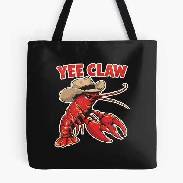 Item preview, Yee Claw Crawfish Cowboy Funny Cajun Louisiana Texas Boil Party Southern Humor designed and sold by kiralynstration.