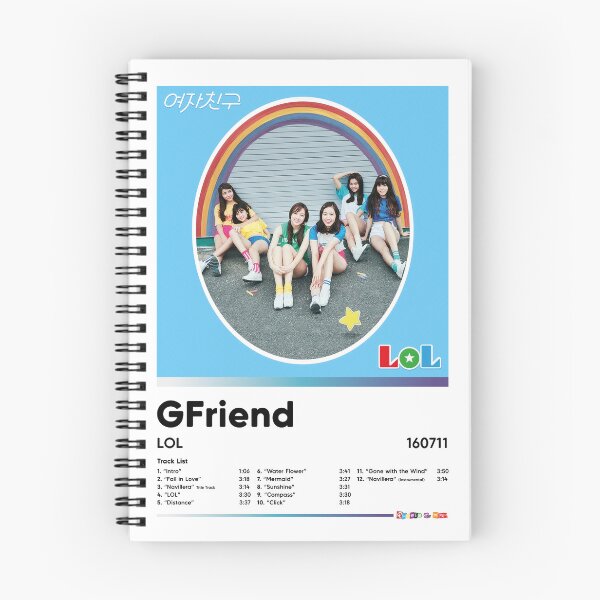 Item preview, GFRIEND - LOL - Album Artwork designed and sold by RhodesToKpop.