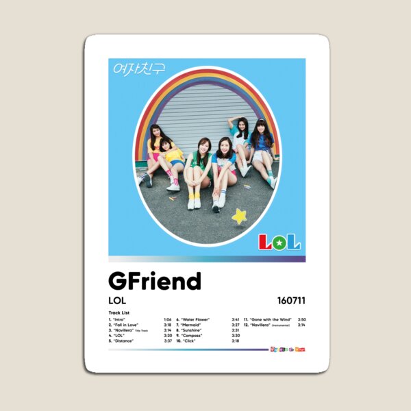 Item preview, GFRIEND - LOL - Album Artwork designed and sold by RhodesToKpop.