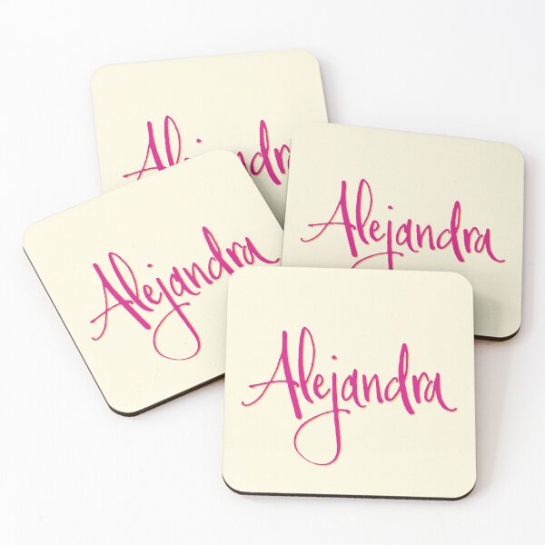 Item preview, ALEJANDRA personalized type design designed and sold by CharlottePlaceArt.