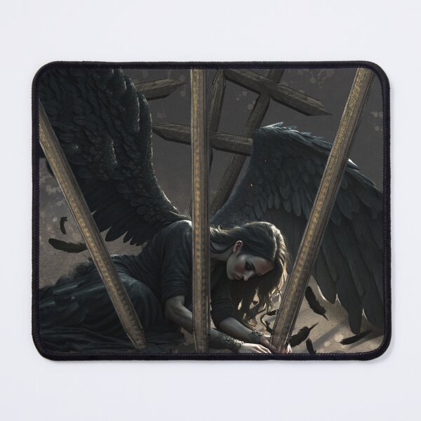 Item preview, CAGED FALLEN ANGEL designed and sold by jjtoons.