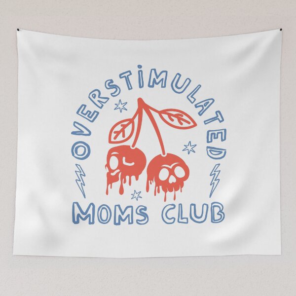 Item preview, Overstimulated Moms Club designed and sold by Cardinsardina.