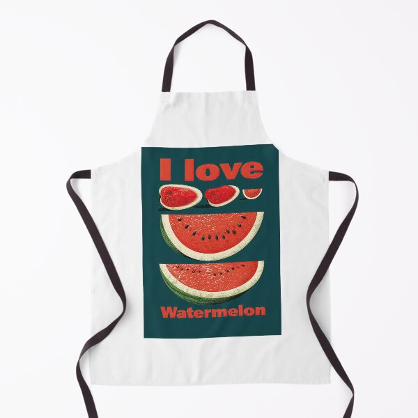 Item preview, Stacked Watermelon Slices Dark Blue Poster designed and sold by Piotrek0001.