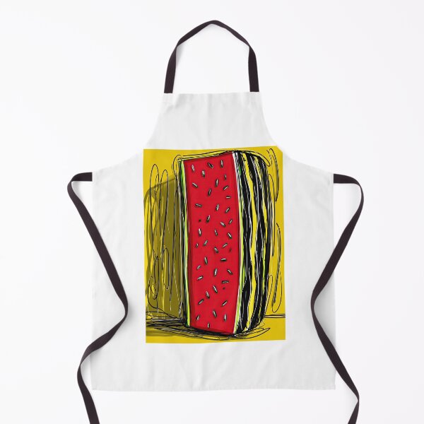 Item preview, Pop Art Vertical Watermelon Slice on Yellow designed and sold by Piotrek0001.