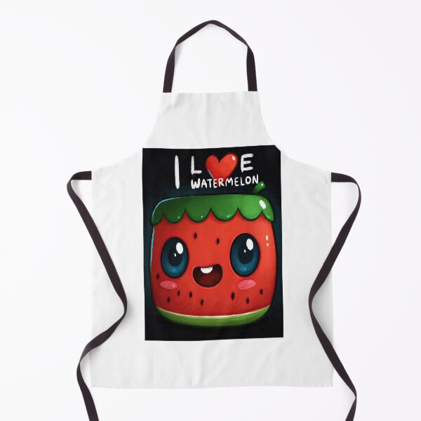 Item preview, Cute Watermelon Character in Green Jar designed and sold by Piotrek0001.