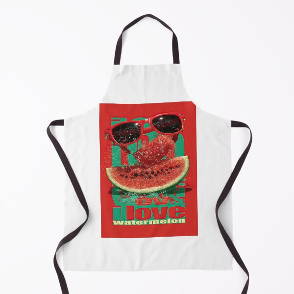 Item preview, Retro Disintegrating Watermelon Slice Red Poster designed and sold by Piotrek0001.