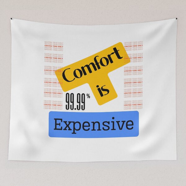 Item preview, Comfort is expensive designed and sold by Dataminds.