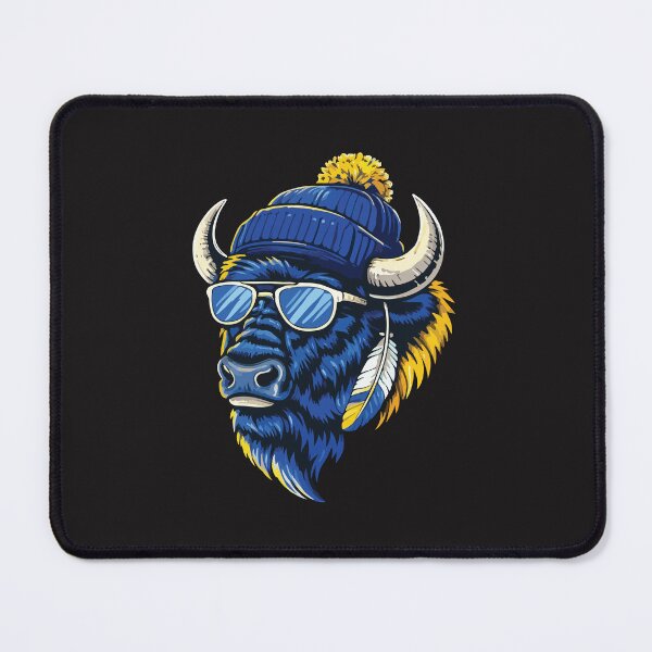 Item preview, Cool Buffalo Beanie Sunglasses Streetwear Bison Funny Animal Hipster Style designed and sold by kiralynstration.