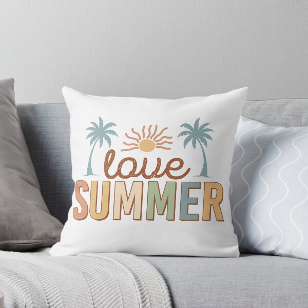 Item preview, Love Summer typography - beach vibes boho design palm trees summer quote designed and sold by KymeraStudio25.
