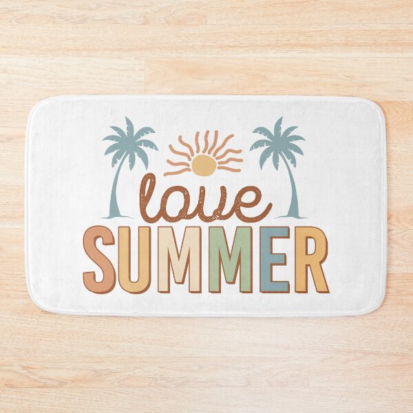 Item preview, Love Summer typography - beach vibes boho design palm trees summer quote designed and sold by KymeraStudio25.