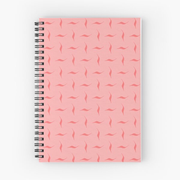 Item preview, Red abstract organic motif pattern on pink designed and sold by Designs by christel_treiber.