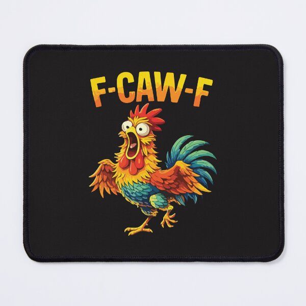 Item preview, F Caw F Funny Rooster Chicken Humor Adult Joke Bird Meme Gag Gift designed and sold by kiralynstration.