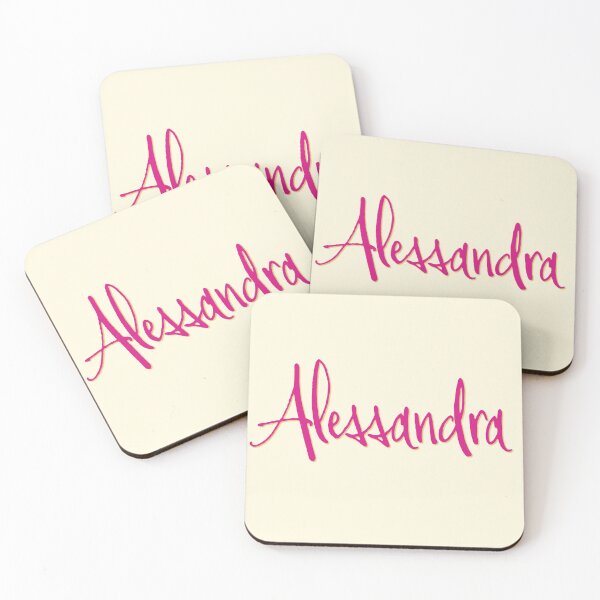 Item preview, ALESSANDRA personalized type design designed and sold by CharlottePlaceArt.