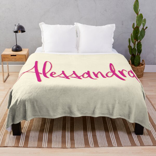 Item preview, ALESSANDRA personalized type design designed and sold by CharlottePlaceArt.