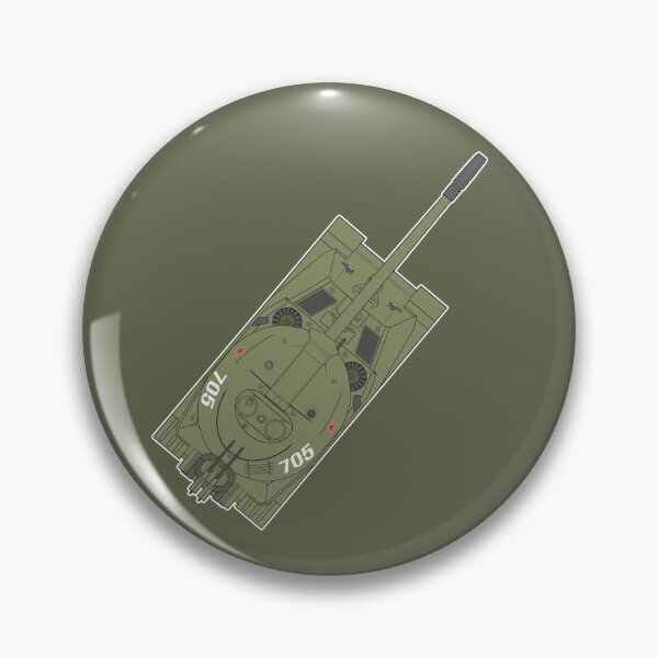 Item preview, Soviet heavy tank Object 705 top view designed and sold by FAawRay.
