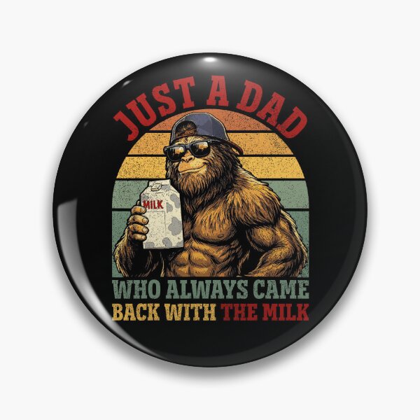 Item preview, Just A Dad Who Always Came Back with The Milk Fathers Day Gift designed and sold by herbwaters.