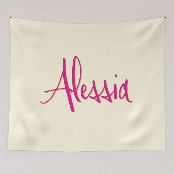 Item preview, ALESSIA personalized type design designed and sold by CharlottePlaceArt.
