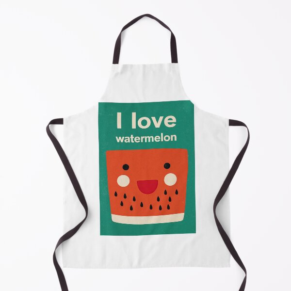 Item preview, Cute Block Watermelon Face Graphic Green designed and sold by Piotrek0001.