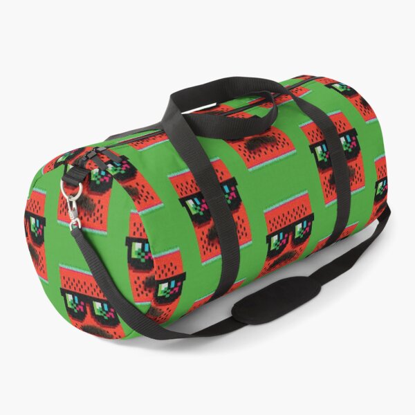 Item preview, Pixel Art Mustache Watermelon Face Design designed and sold by Piotrek0001.