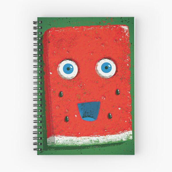 Item preview, Funny Surprised Watermelon Block Face Red designed and sold by Piotrek0001.