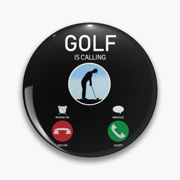 Item preview, Golf is Calling Phone Call Interface Design designed and sold by Jaudaux Designs.