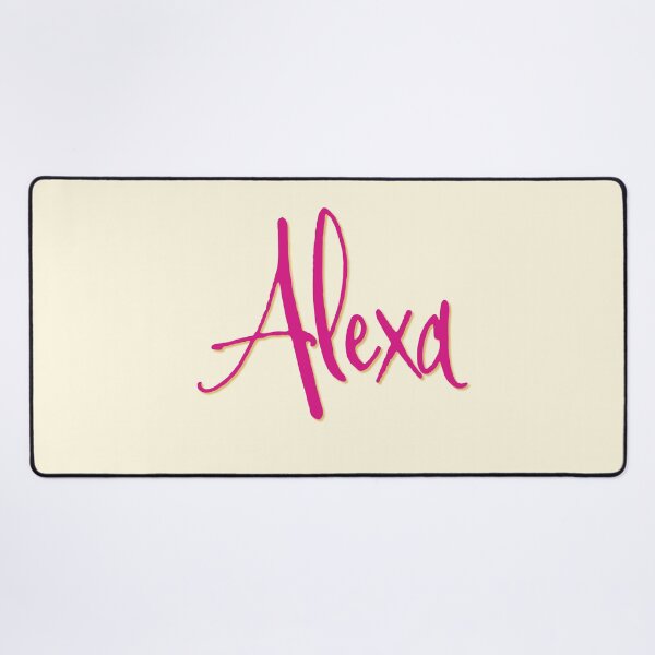 Item preview, ALEXA personalized type design designed and sold by CharlottePlaceArt.