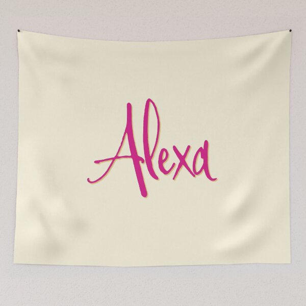 Item preview, ALEXA personalized type design designed and sold by CharlottePlaceArt.