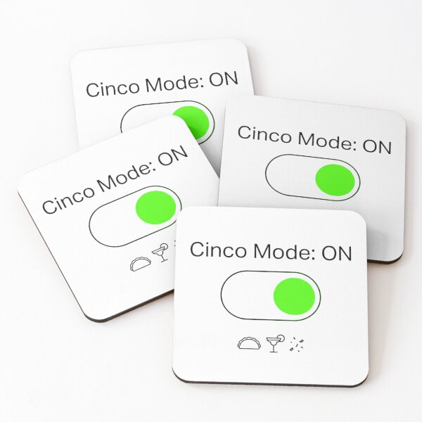 Item preview, Cinco Mode ON Funny Cinco de Mayo Shirt Minimal Tech Meme designed and sold by MartBook.