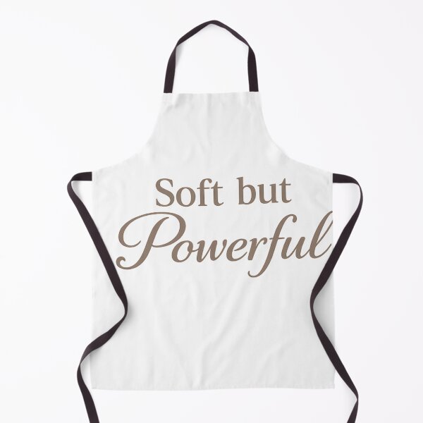 Item preview, Soft But Powerful Typography Quote Minimal Feminine Aesthetic designed and sold by DreamelleStudio.