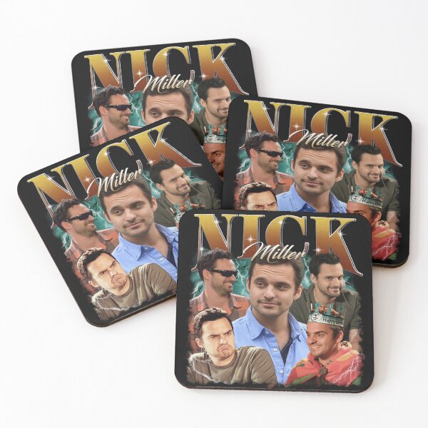 Item preview, Nick Miller New Girl Homage Retro 90s designed and sold by Cardinsardina.