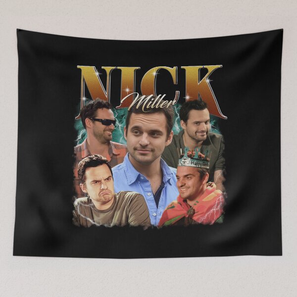 Item preview, Nick Miller New Girl Homage Retro 90s designed and sold by Cardinsardina.