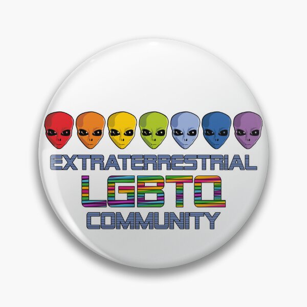 Item preview, Extraterrestrial LGBT Community designed and sold by MagicEyesOnly.