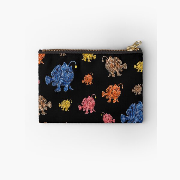 Item preview, Grumpy Deep Sea Frogfish - Colorful Marine Life Collection designed and sold by Wennebabs.